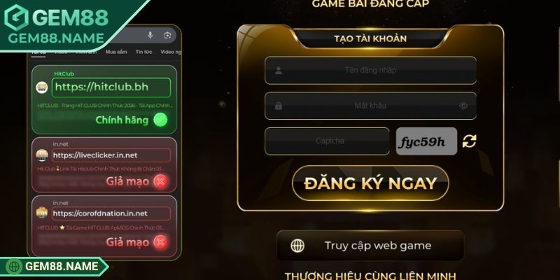 Cách truy cập đúng trang chính hãng cực kỳ đơn giản